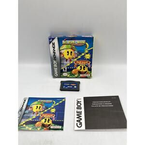 Ms. Pac-Man: Maze Madness/Pac-Man World (Nintendo Game Boy Advance 2005) GBA CIB